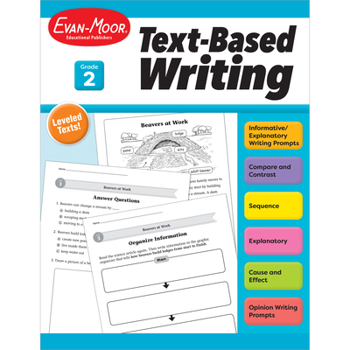 Paperback Text Based Writing, Grade 2 Book