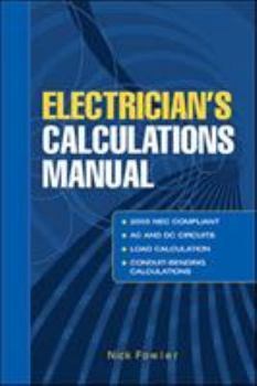 Paperback Electricians Calculations Manual Book