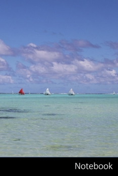 Notebook: Rarotonga, Island, Pazifik, Flach Notizbuch / Journal / Tagebuch / Komposition Buch - 6 x 9 Zoll (15,24 x 22,86 cm), 150 Seiten, glänzende Oberfläche.