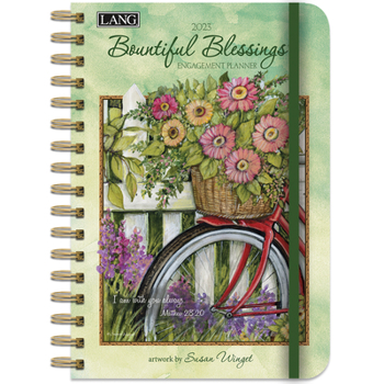Office Product Bountiful Blessings(tm) 2023 Spiral Engagement Planner Book