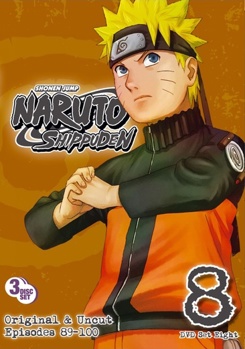 DVD Naruto Shippuden: Box Set 8 [Japanese] Book