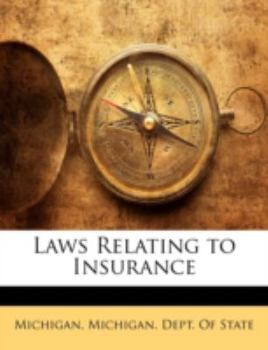 Paperback Laws Relating to Insurance Book