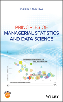 Hardcover Principles of Managerial Statistics and Data Science Book