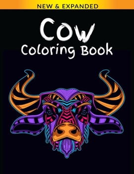 Paperback Cow Coloring Book: Best Gift for Men and Women Book