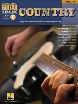 Paperback Country: Guitar Play-Along Volume 17 Book