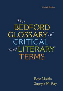 Paperback Bedford Glossary of Critical & Literary Terms Book