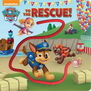 Board book Nickelodeon Paw Patrol: Trace Race to the Rescue! Book