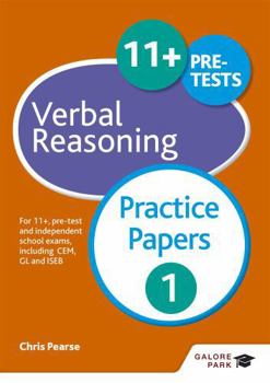 Paperback 11+ Verbal Reasoning Practice Papers 1 Book