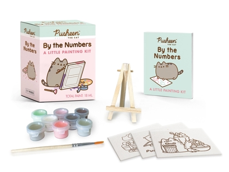 Paperback Pusheen by the Numbers: A Little Painting Kit Book