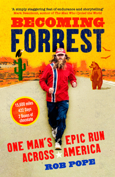 Paperback Becoming Forrest: One Man's Epic Run Across America Book