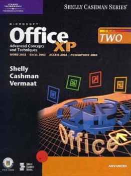 Spiral-bound Microsoft Office XP: Advanced Concepts and Techniques Book