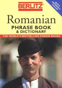 Paperback Berlitz Romanian Phrase Book and Dictionary Book
