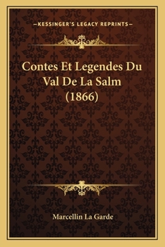 Paperback Contes Et Legendes Du Val De La Salm (1866) [French] Book