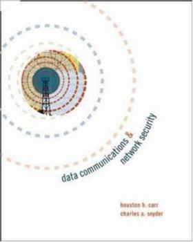 Hardcover Data Communications and Network Security Book