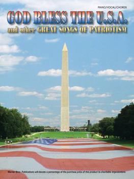 Paperback God Bless the U.S.A. and Other Great Songs of Patriotism: Piano/Vocal/Chords Book