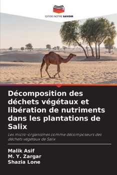 Paperback Décomposition des déchets végétaux et libération de nutriments dans les plantations de Salix [French] Book