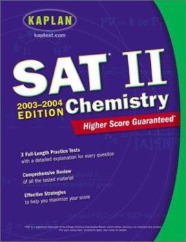 Paperback Kaplan SAT II Chemistry Book
