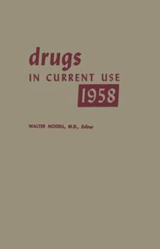 Paperback Drugs in Current Use 1958 Book