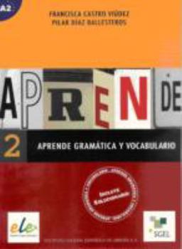 Paperback Aprende gramática y vocabulario 2 [Spanish] Book