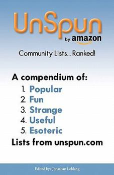 Paperback Unspun: Community Lists-Ranked! Book