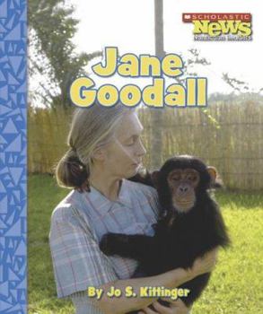 Library Binding Jane Goodall Book