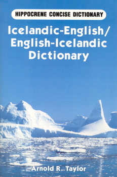 Paperback Icelandic-English/English-Icelandic Concise Dictionary Book