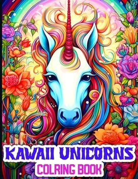 Kawaii Unicorns Coloring Book: A Delightful Illustrations of Cute and Playful Unicorns to Color