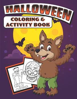 Paperback Halloween Coloring & Activity Book