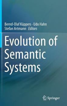 Hardcover Evolution of Semantic Systems Book