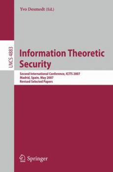 Paperback Information Theoretic Security Book