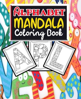 Paperback Alphabet Mandala Coloring Book