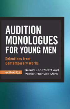 Paperback Audition Monologues for Young Men Book