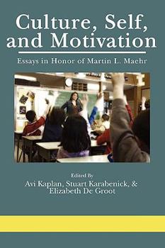 Paperback Culture, Self, and, Motivation: Essays in Honor of Martin L. Maehr (PB) Book