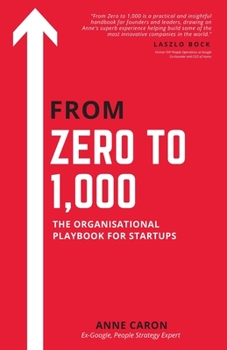Paperback From Zero To 1,000: The Organisational Playbook For Startups Book