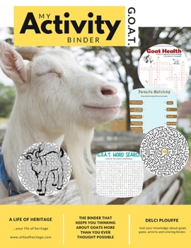 Paperback My Activity Binder: G.O.A.T. Book