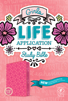 Imitation Leather Girls Life Application Study Bible NLT Book