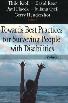 Hardcover Towards Best Practices for Surveying People With Disabilities Book