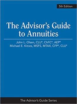 Paperback The Advisors Guide to Annuities 5th Edition Book