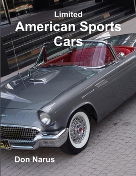 Paperback Limited American Sports Cars Book