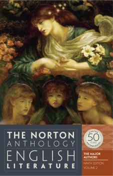 Paperback The Norton Anthology of English Literature: The Major Authors, Volume 2 Book