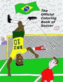 Paperback The Official Coloring Book of Soccer Book
