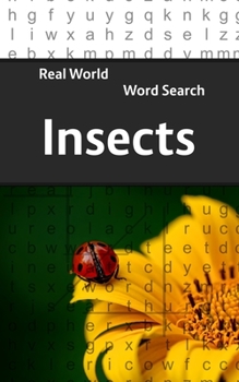 Paperback Real World Word Search: Insects Book