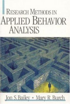 Paperback Research Methods in Applied Behavior Analysis Book
