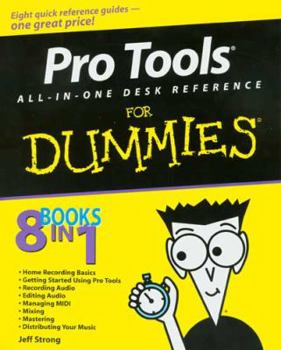 Paperback Pro Tools All-In-One Desk Reference for Dummies Book