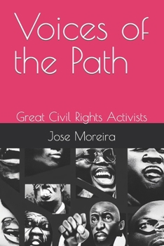 Paperback Voices of the Path: Great Civil Rights Activists [Large Print] Book