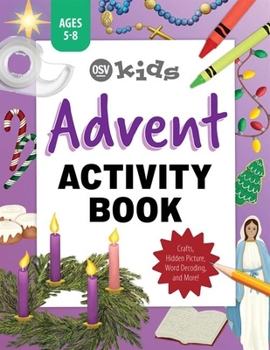 Paperback OSV Kids Advent Activity Book