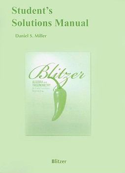 Paperback Student Solutions Manual for Algebra and Trigonometry: An Early Functions Approach Book