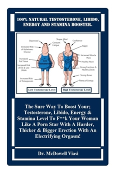 Paperback 100% Natural Testosterone, Libido, Energy And Stamina Booster.: The Sure Way To Boost Your; Testosterone, Libido, Energy & Stamina Level To F**k Your Book