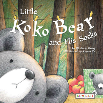 Hardcover Little Koko Bear and His Socks Book