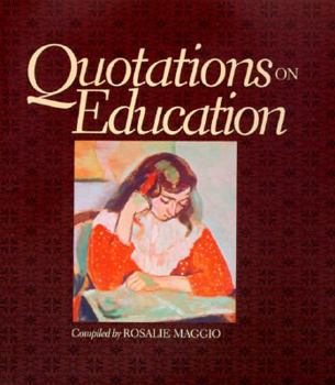 Hardcover Quotations on Education Book